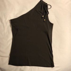 Michael Kors Olive Green Off The Shoulder